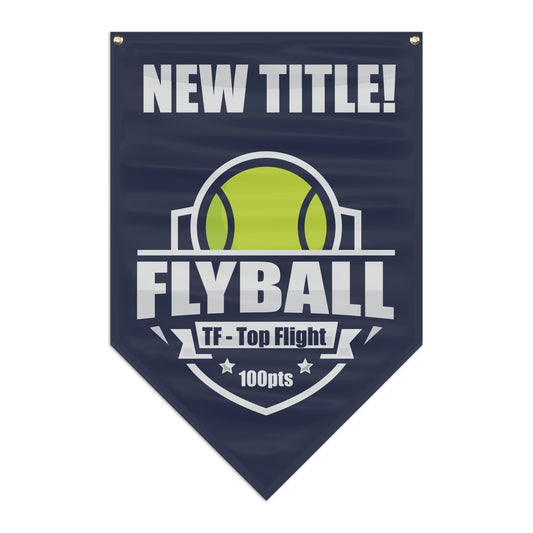 FLYBALL TITLE Pennant Banner