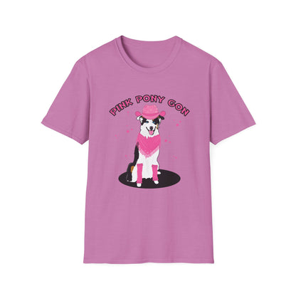 pink pony Unisex Softstyle T-Shirt
