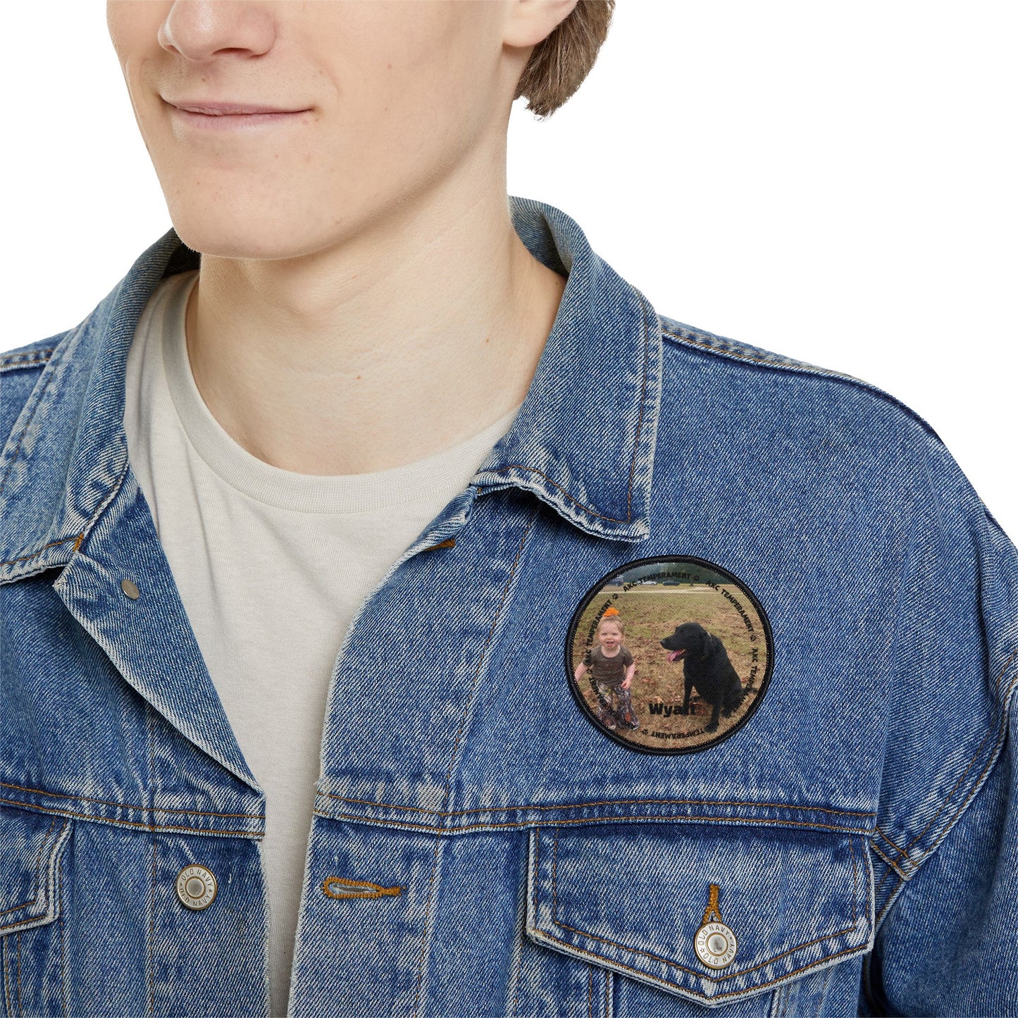Wyatt TEMP dash  Iron-On Patches