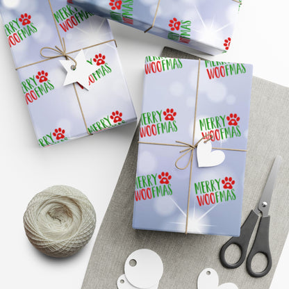 MERRY WOOFMAS Gift Wrap Papers