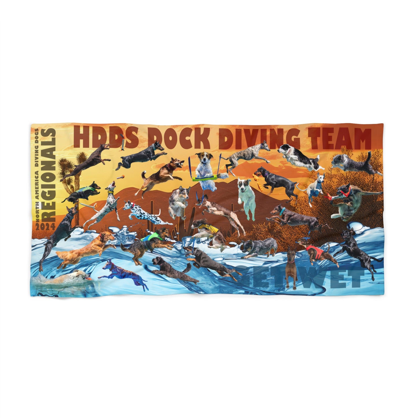 HDDS TEAM Beach Towel