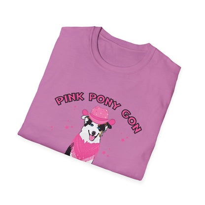 pink pony Unisex Softstyle T-Shirt