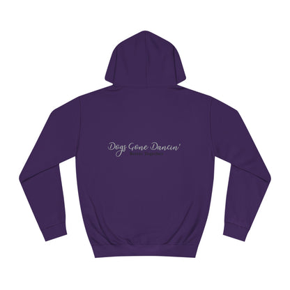 Dogs Gone Dancin' Unisex College Hoodie - Black