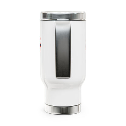 HYPERFLIGHT FLYBALL  Stainless Steel Travel Mug with Handle, 14oz
