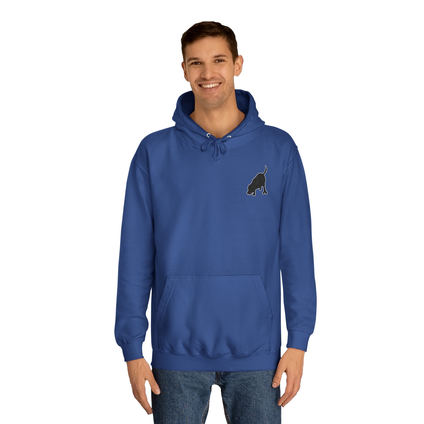 Copy of DS TESLA BARN HUNT Unisex College Hoodie