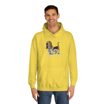 LOVED BY  BASSET 4 Unisex College Hoodie