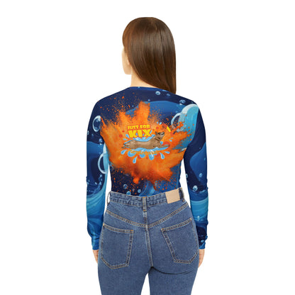 KIX Women's Long Sleeve V-neck Shirt