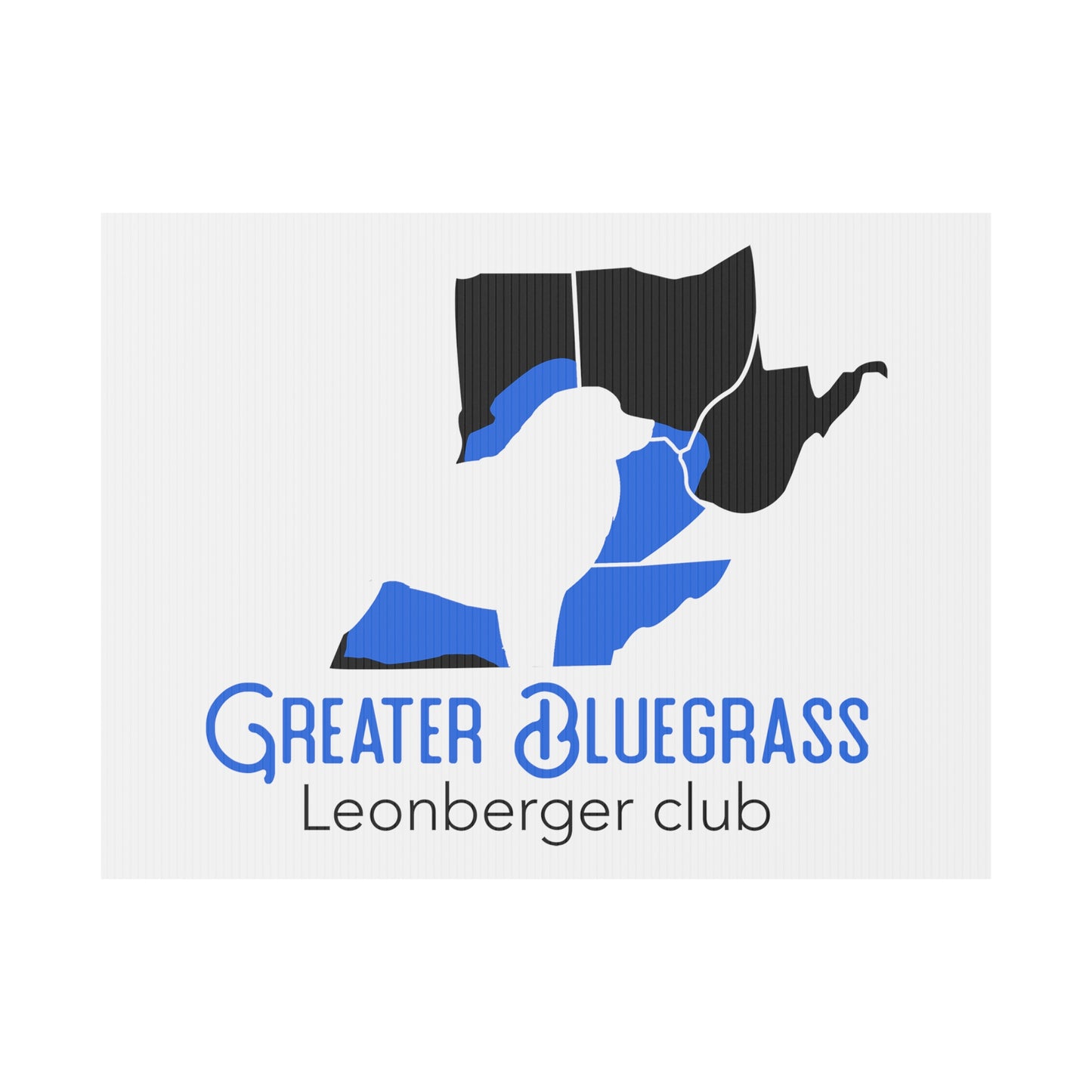 Leonberger Club  Plastic Yard Sign