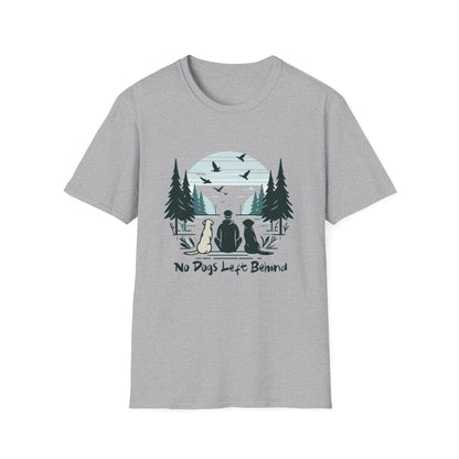 4 No Dogs Left Behind - Unisex Softstyle T-Shirt