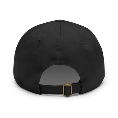 Toss & Fetch - Vancouver, WA Dad Hat with Leather Patch (Rectangle)