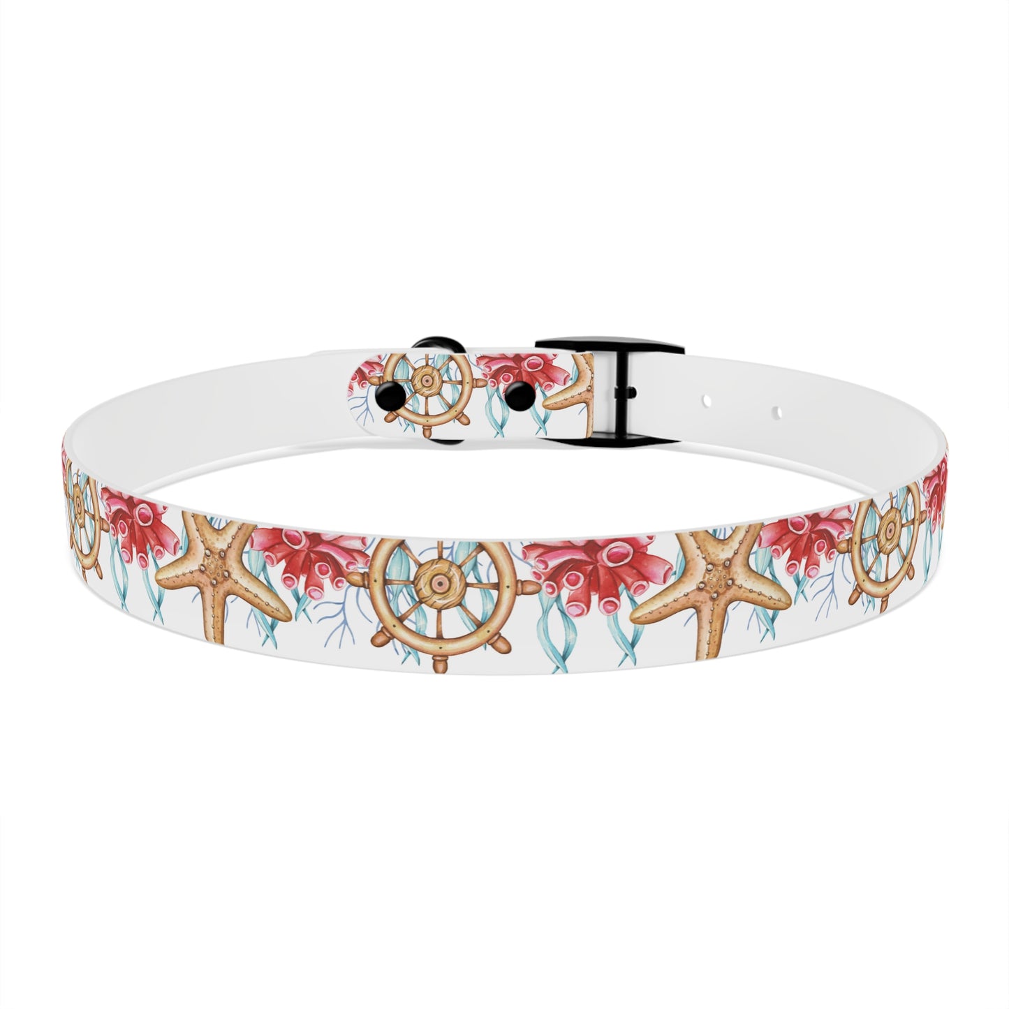 Starfish n Wheel Dog Collar