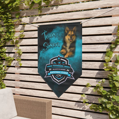 CPE TEAM SIMON Pennant Banner