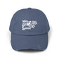 MAKE A SPLASH -  BORDER COLLIE - Unisex Distressed Cap