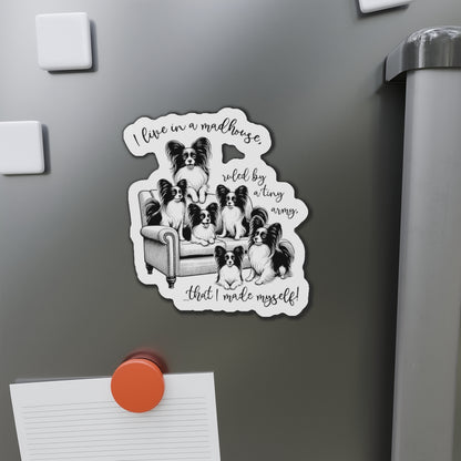 3  MADHOUSE - Papillons -  Die-Cut Magnets