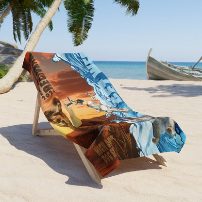 Blossom   DESERT Beach Towel