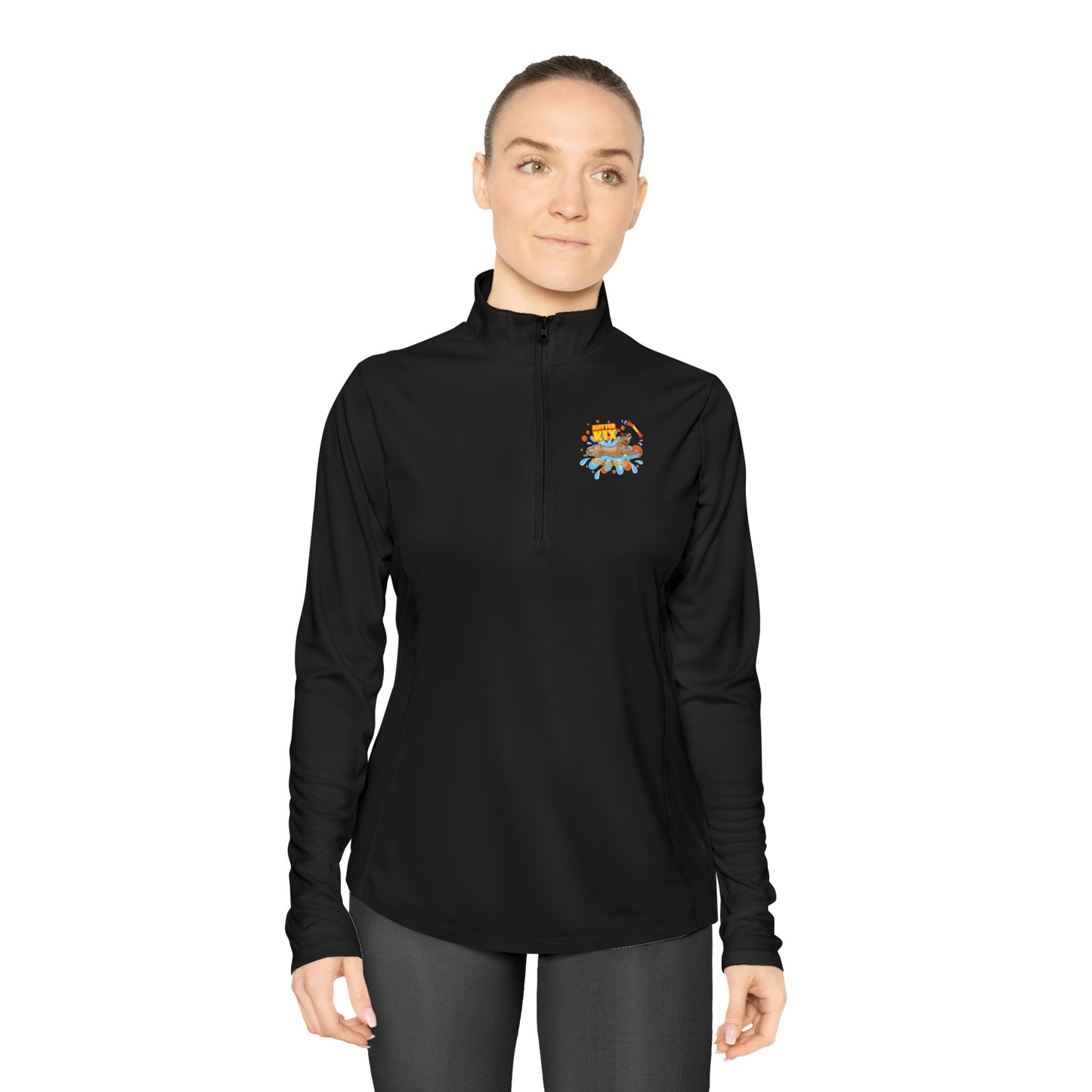 KIX Ladies Quarter-Zip Pullover