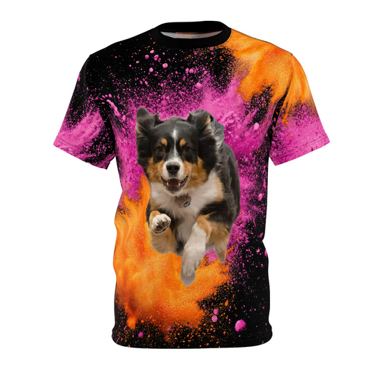 CUSTOM PINK ORANGE  JERSEY POWDER
