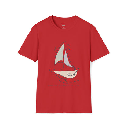 ANACORTES SAILBOAT  Unisex Softstyle T-Shirt