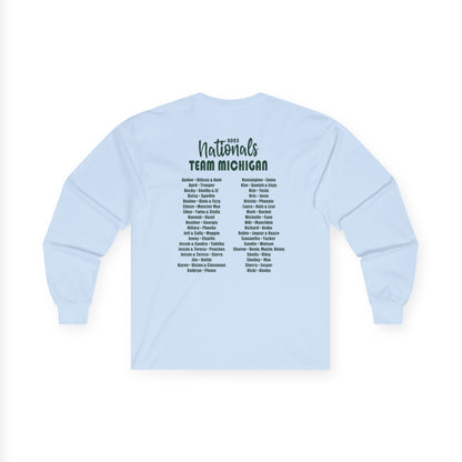 CPE TEAM MICHIGAN Unisex Ultra Cotton Long Sleeve Tee