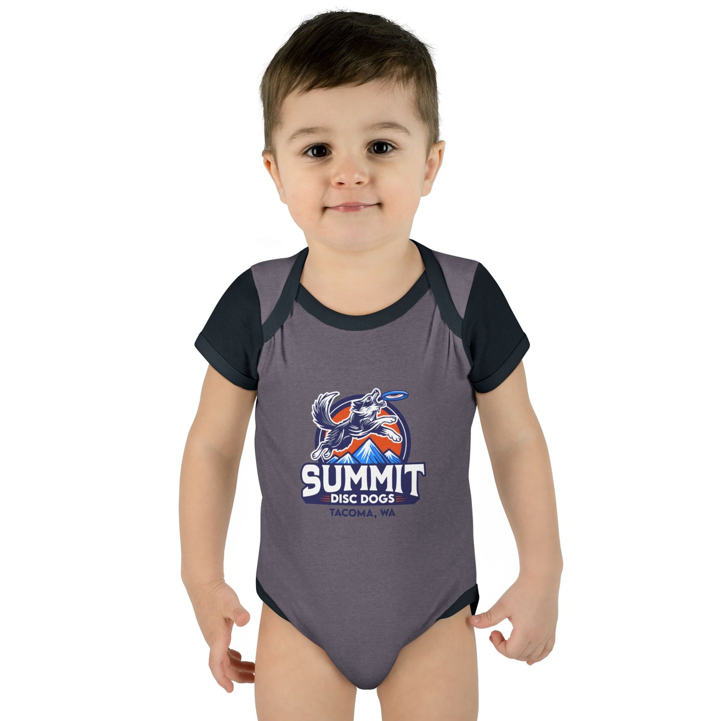 SUMMIT DISC DOGS Infant Baby Rib Bodysuit