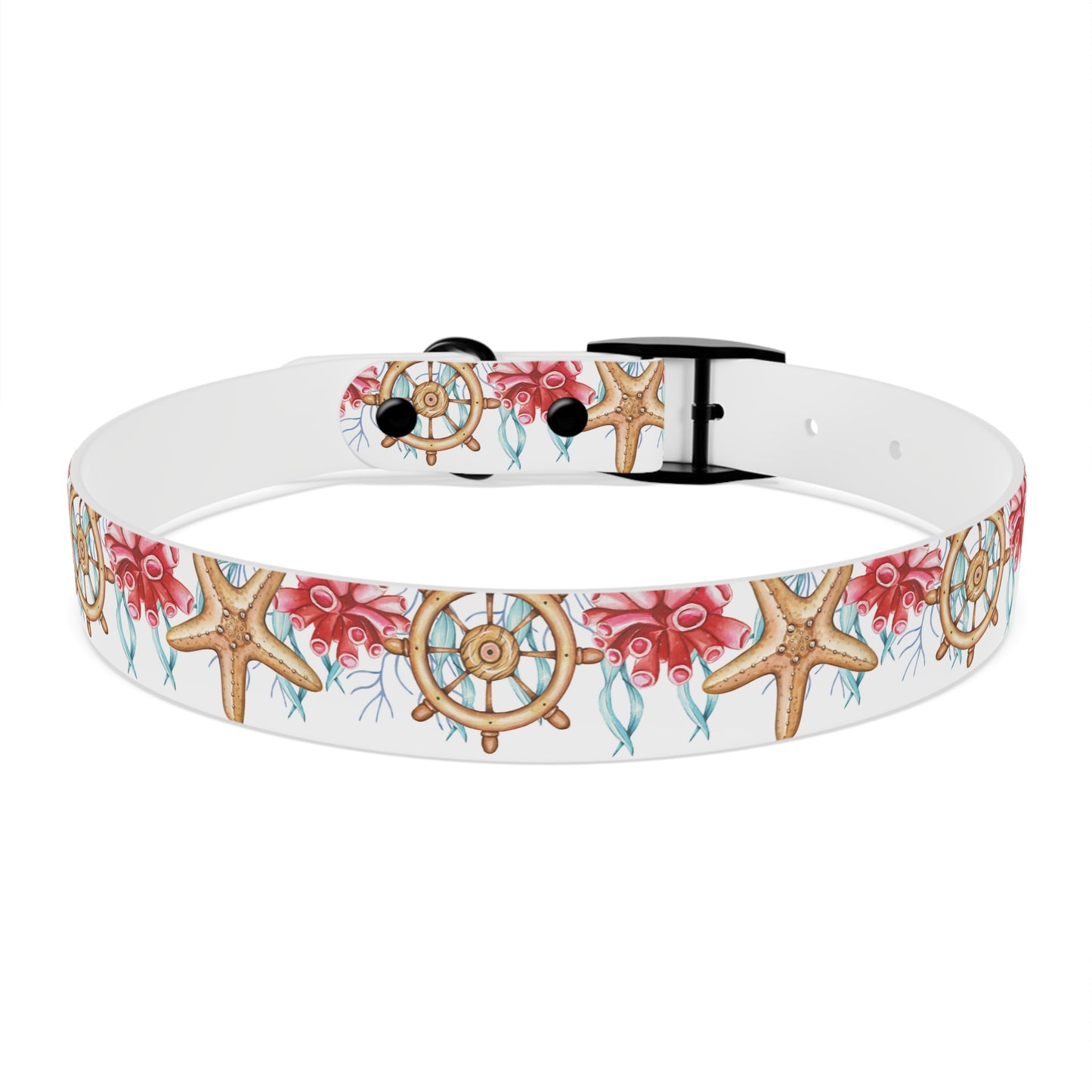 Starfish n Wheel Dog Collar