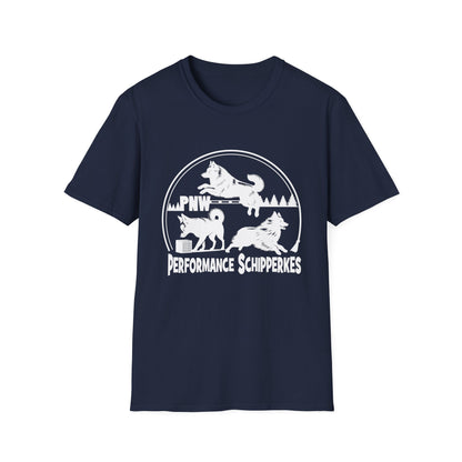 PNW Schipperkes Unisex Softstyle T-Shirt