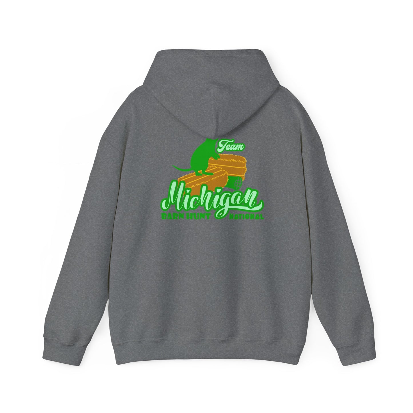 MICHIGAN BARN HUNT Unisex Heavy Blend™ Hooded Sweatshirt