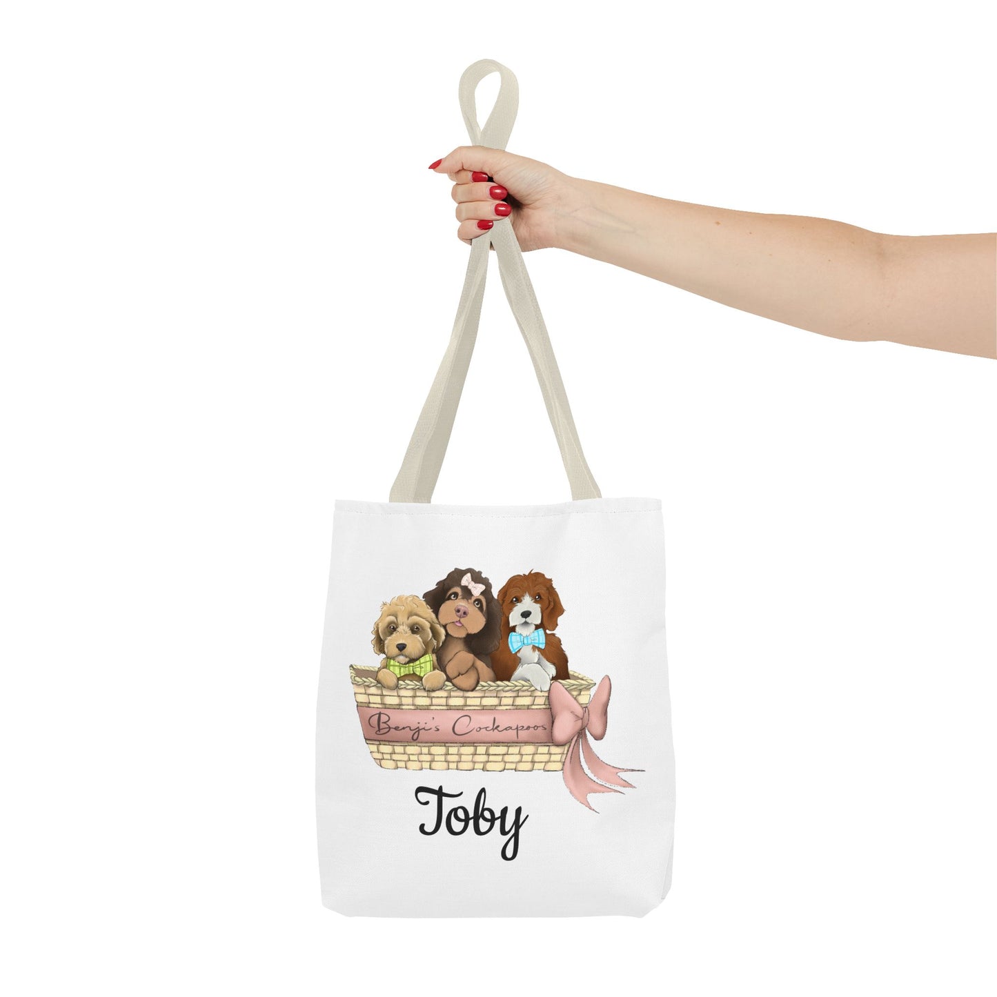 Toby * Benjis Cockapoos Tote Bag