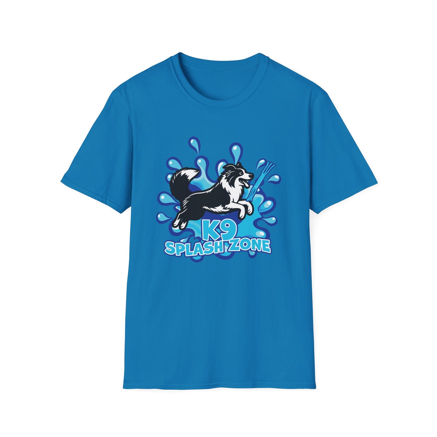 K9 SPLASH ZONE Unisex Softstyle T-Shirt