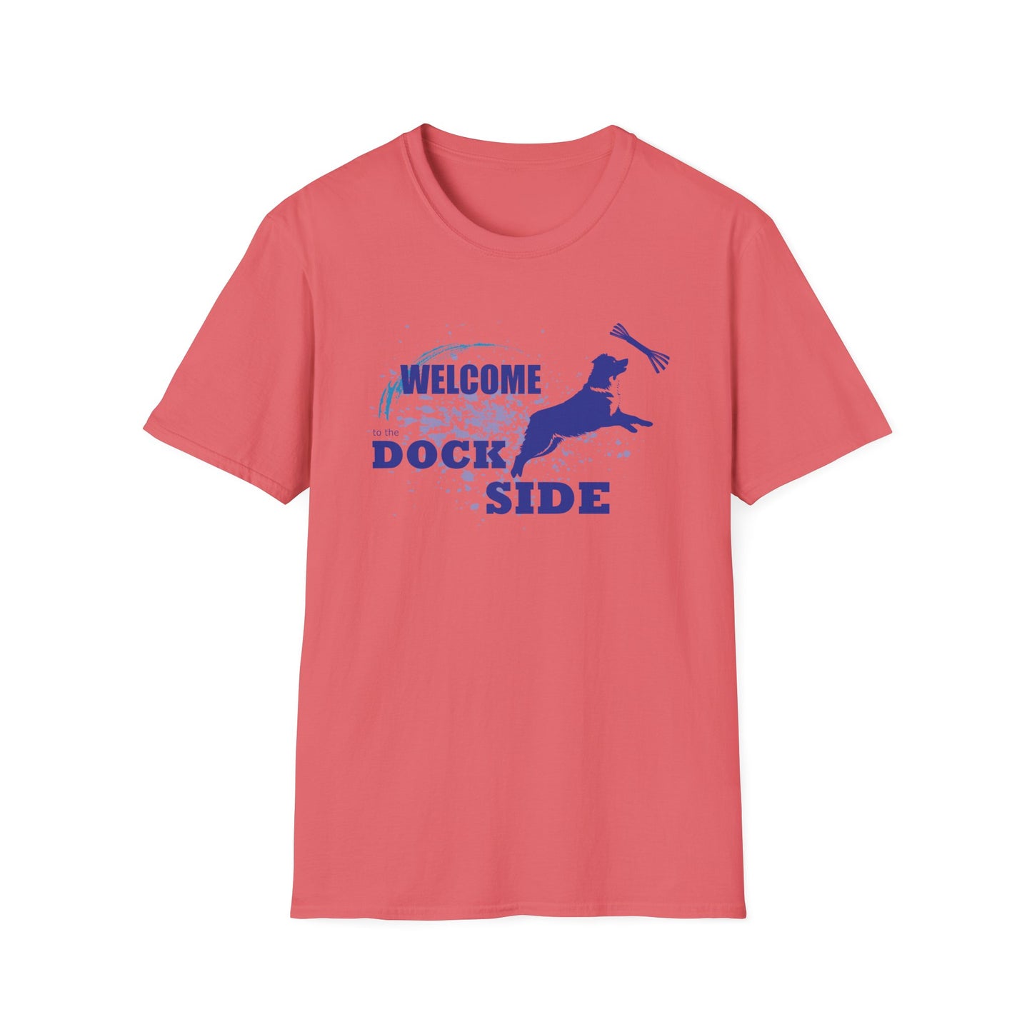 WELCOME TO DOCK SIDE -AUSSIE Unisex Softstyle T-Shirt