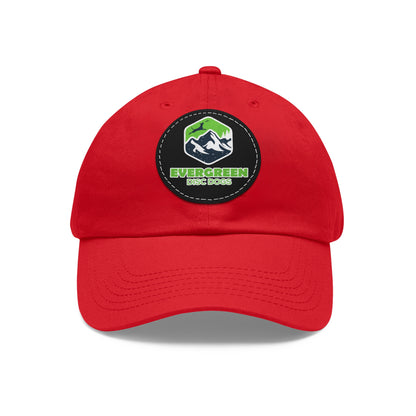 EVERGREEN DISC DOGS Hat with Leather Patch