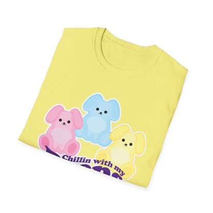 CHILLIN W MY PEEPS Unisex Softstyle T-Shirt EASTER