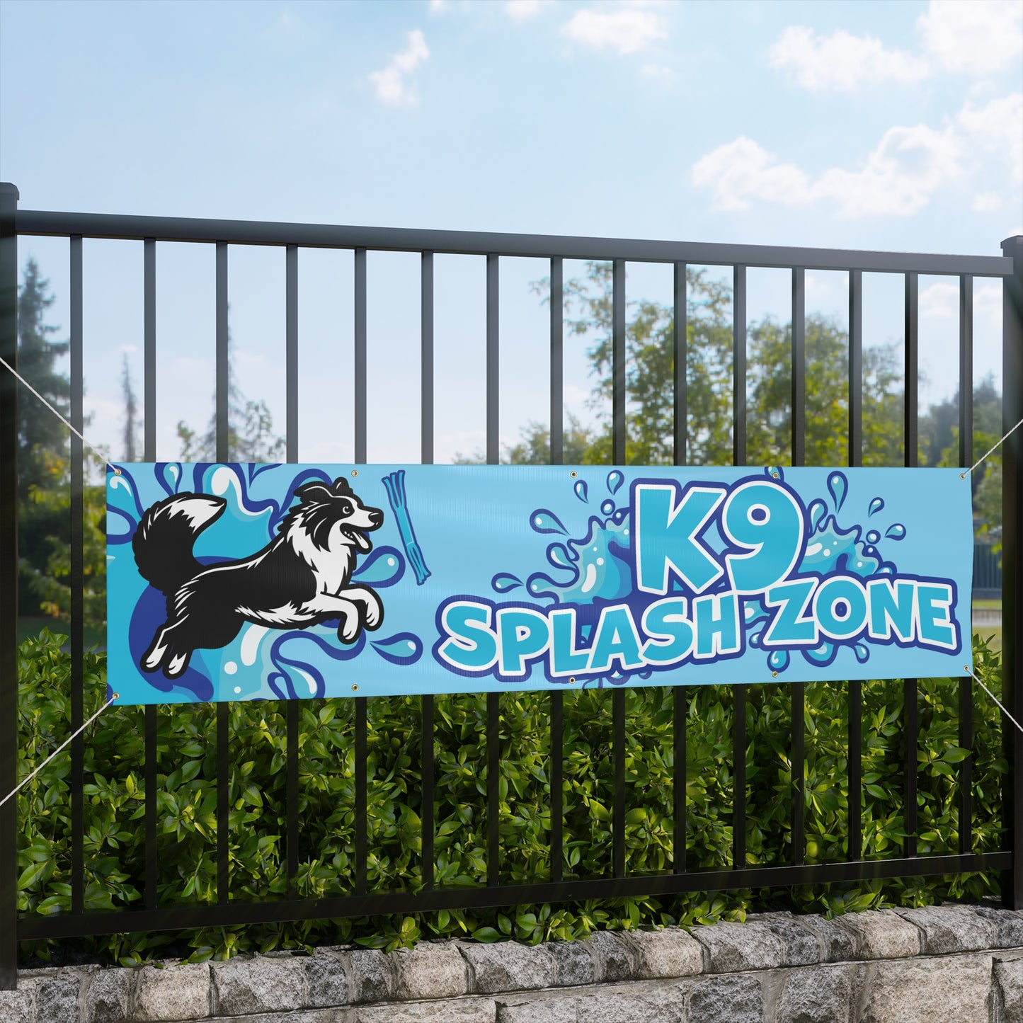 K9 Splash Zone - Large Banner