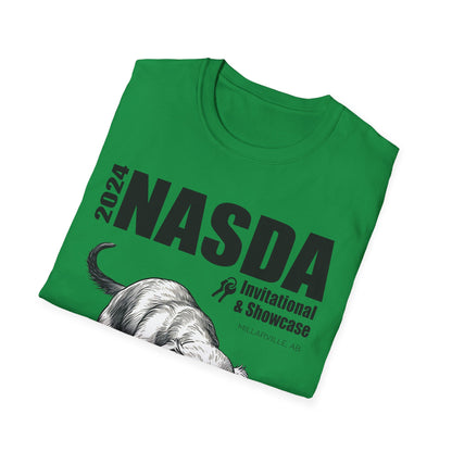 *Ginny, Geordie & Gerbils! * WIREHAIRED DACHSHUND - NASDA  Unisex Softstyle T-Shirt