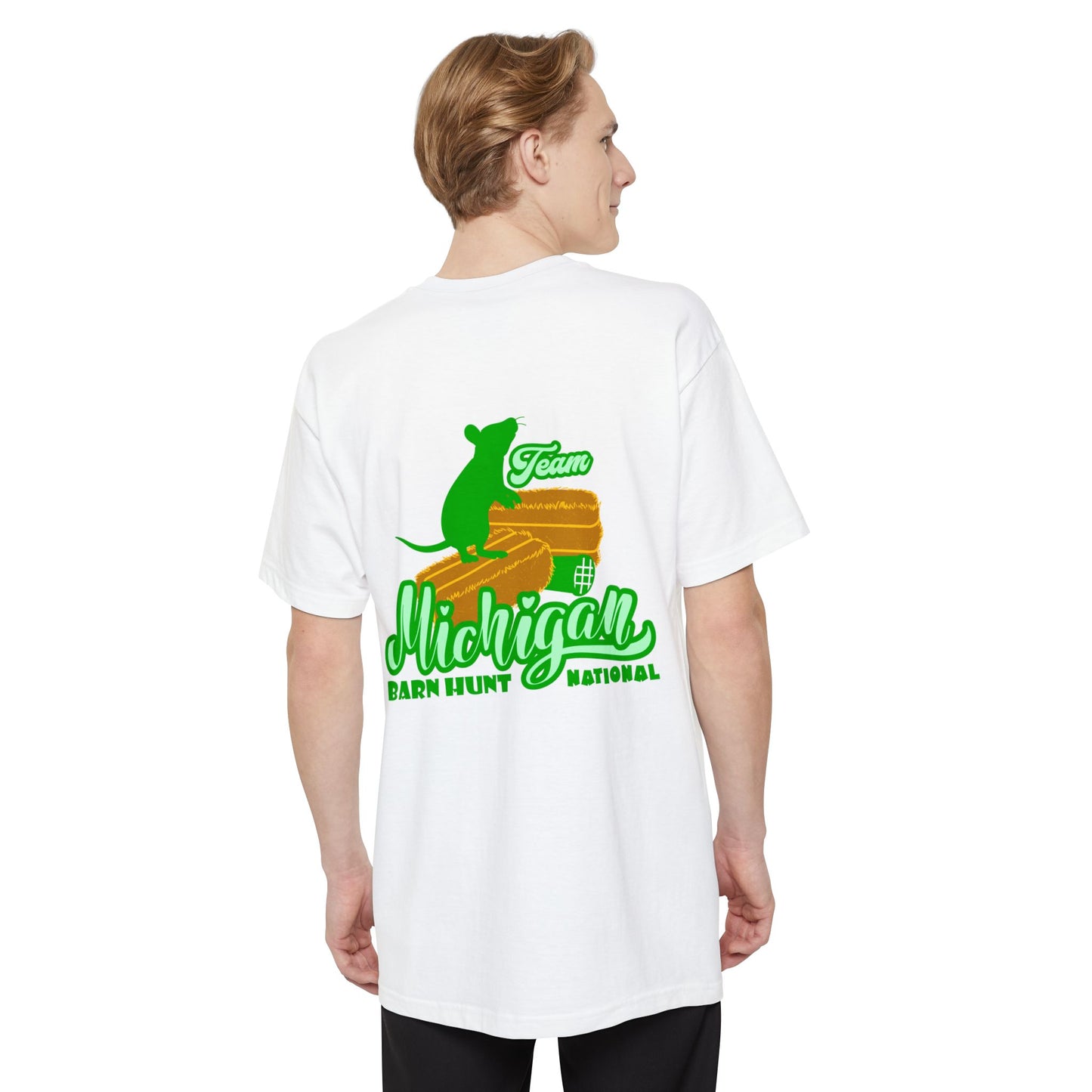 MICHIGAN - BARN HUNT Unisex Tall Beefy-T® T-Shirt