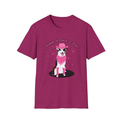 pink pony Unisex Softstyle T-Shirt
