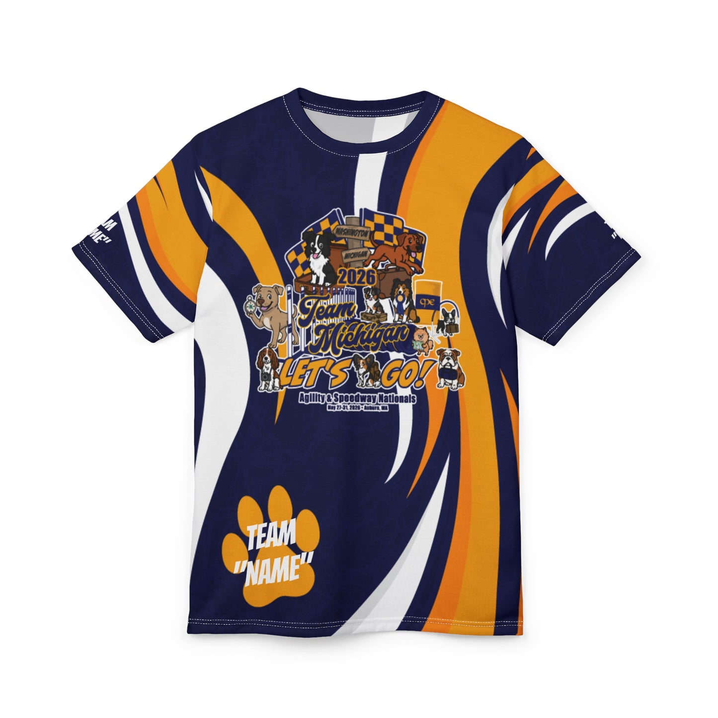 TEAM MICHIGAN JERSEY - ADD NAME!