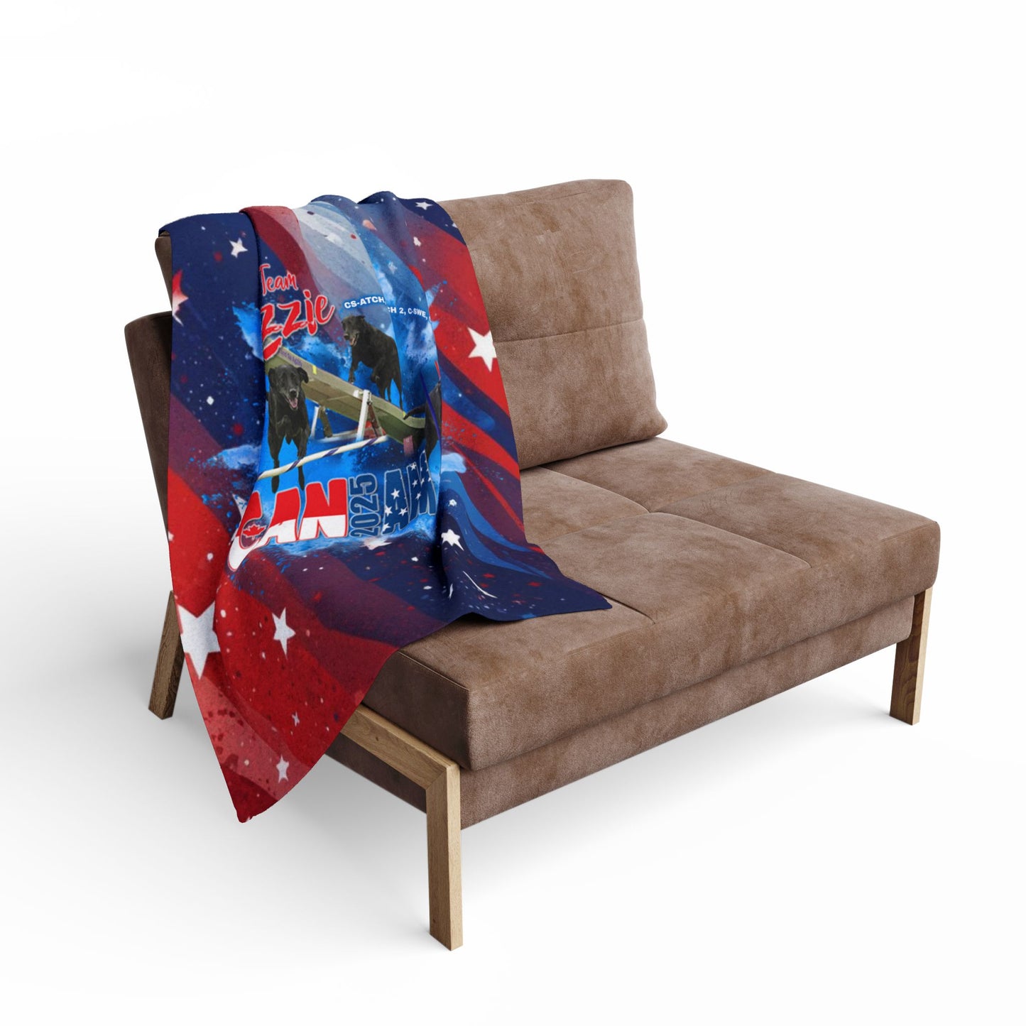 LIZZIE CAN AM Fleece Blanket