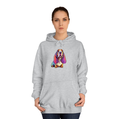 BASSET Unisex College Hoodie