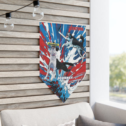 VENTURE & JOURNEY Pennant Banner