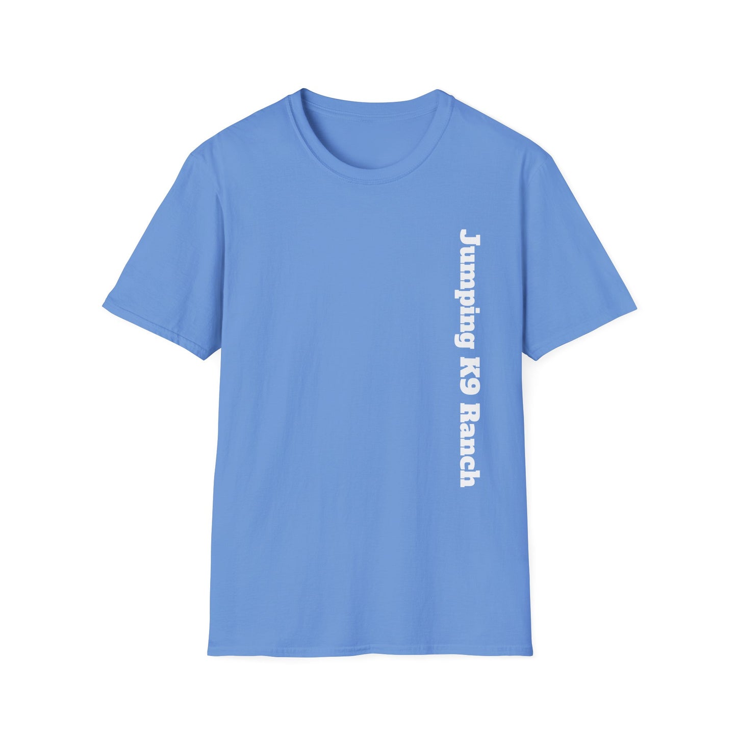Jumping K9 Ranch  Unisex Softstyle T-Shirt
