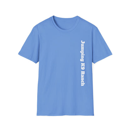 Jumping K9 Ranch  Unisex Softstyle T-Shirt