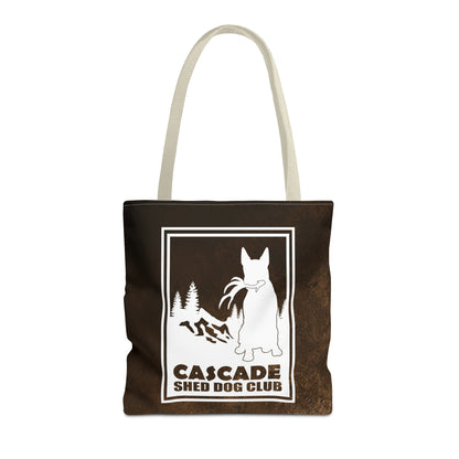 Cascade Shed Dog Club Tote Bag