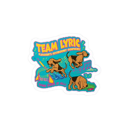 TEAM LYRIC Vinyl Decals