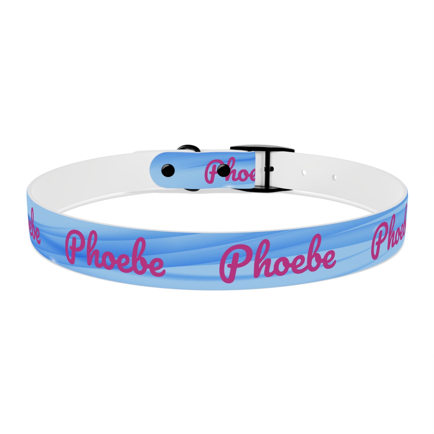 SOFT WAVES - Blue - Phoebe - Dog Collar