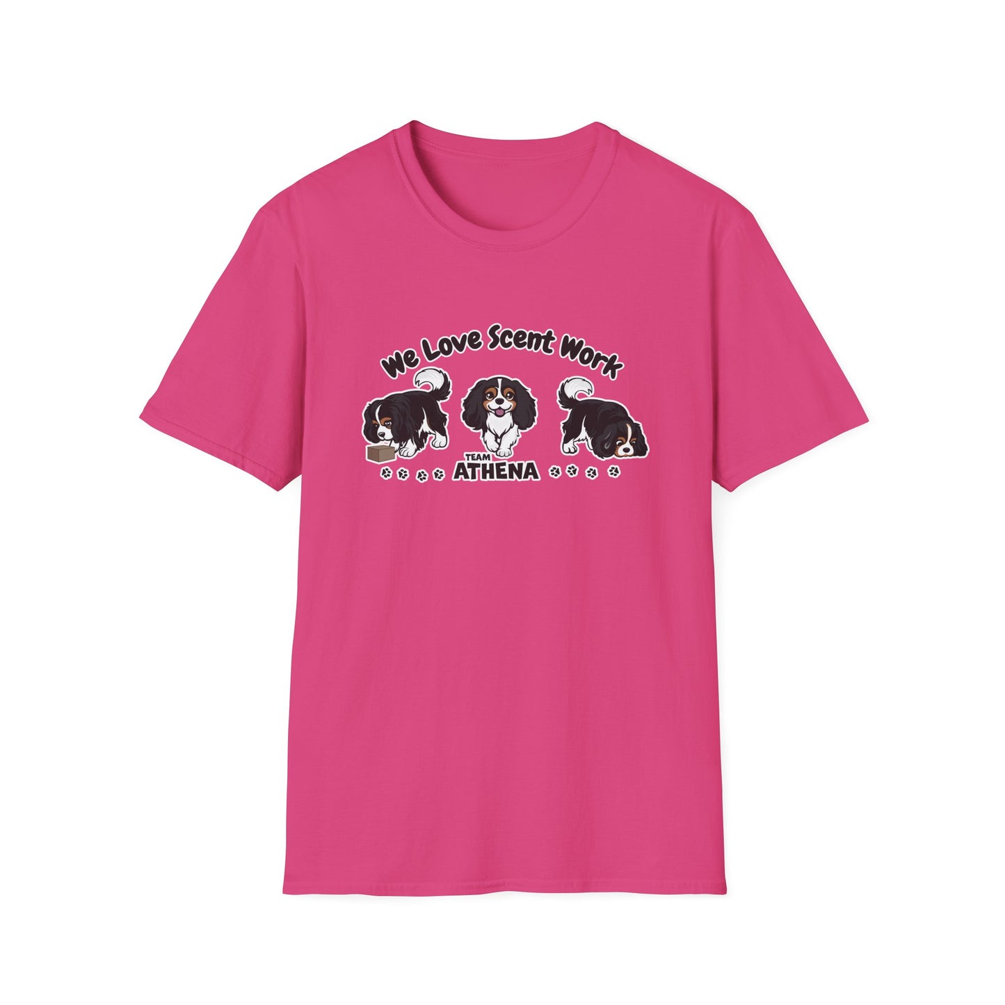 3 TEAM ATHENA SNIFF Unisex Softstyle T-Shirt