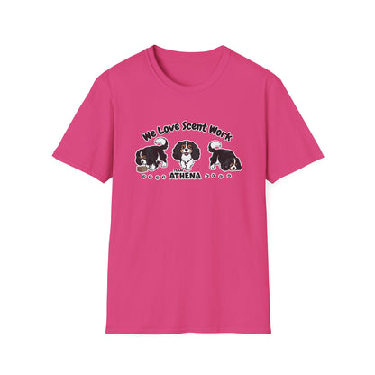 3 TEAM ATHENA SNIFF Unisex Softstyle T-Shirt