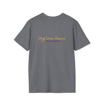 Dogs Gone Dancin'  Unisex Softstyle T-Shirt