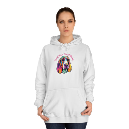 LOVED BY  BASSET 3 Unisex College Hoodie