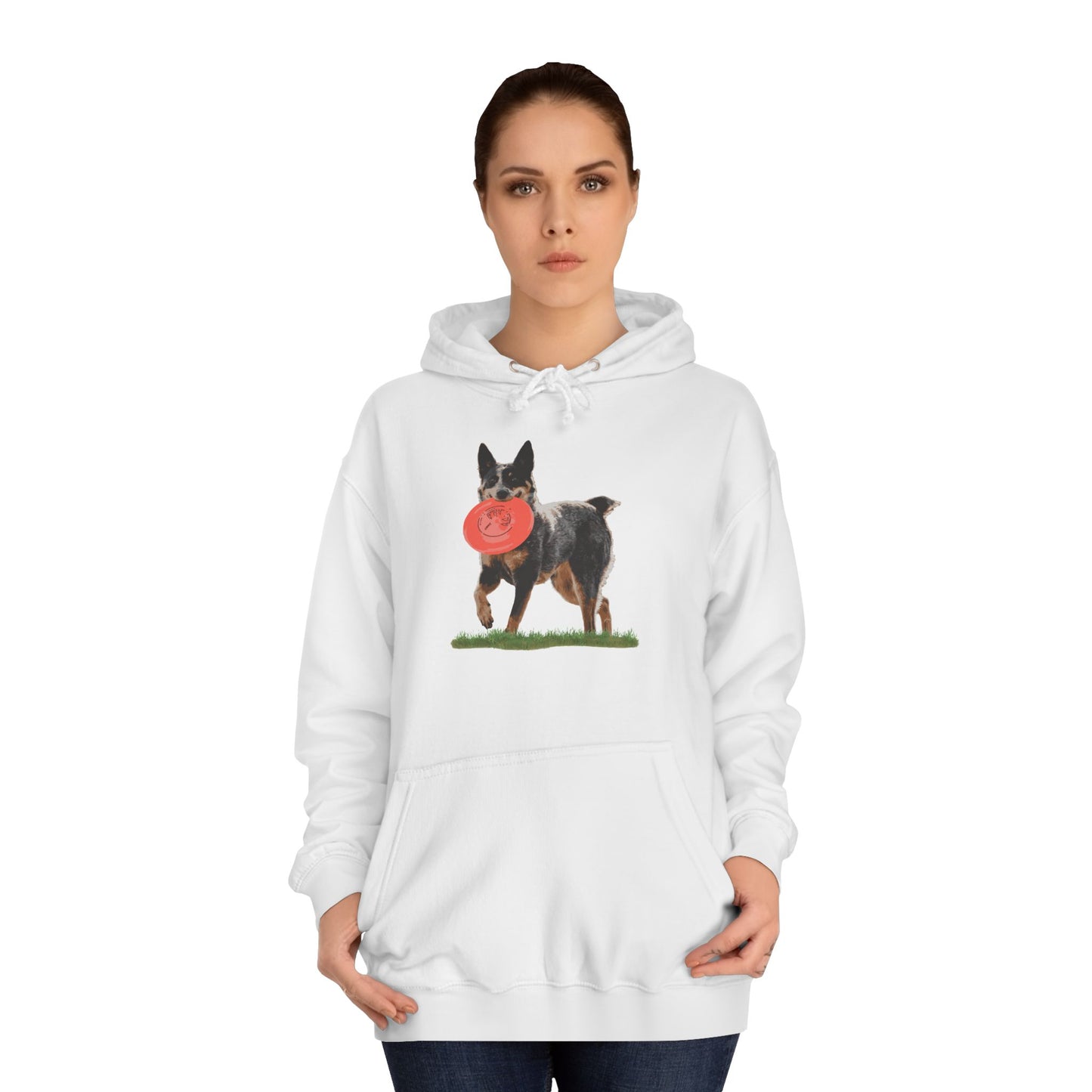 Amanda Meng - WOOF CREEK Unisex College Hoodie